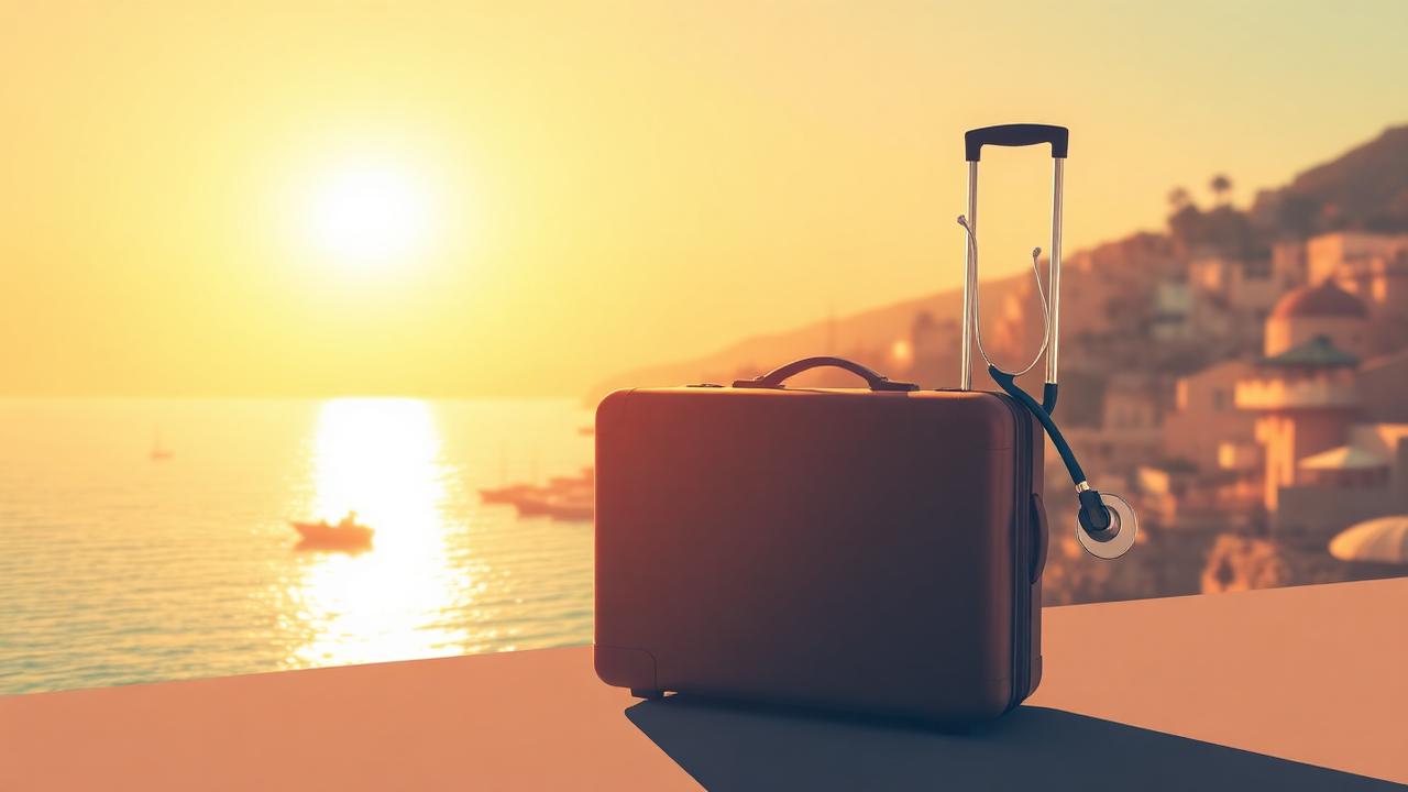 Summer travel scene representing the Health4Travel Summer Special 2026 for Global Assistance teams